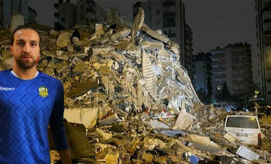 Verbitterd nieuws uit het aardbevingsgebied: beroemde voetballer Ahmet Eyüp Türkaslan is om het leven gekomen!