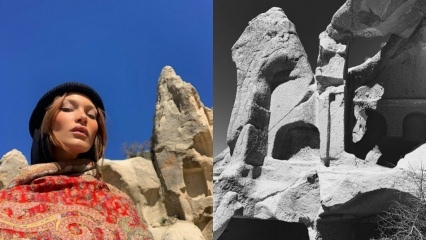 Bella Hadid in Cappadocië!