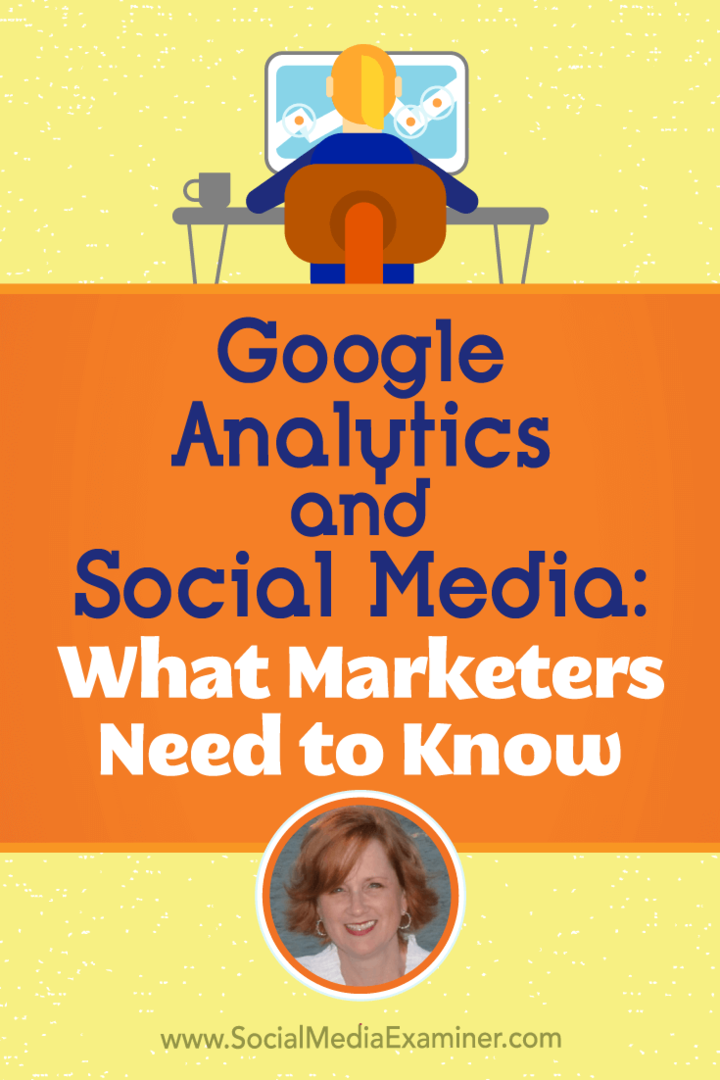 Google Analytics en sociale media: wat marketeers moeten weten met inzichten van Annie Cushing op de Social Media Marketing Podcast.