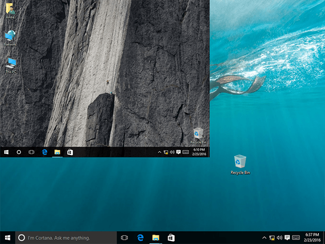 Voorkom dat Windows 10-bureaubladpictogrammen de locatie wijzigen na een schermvernieuwing