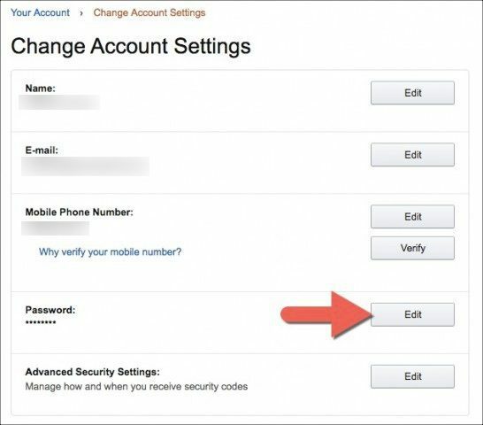 Hoe u uw Amazon-wachtwoord kunt wijzigen