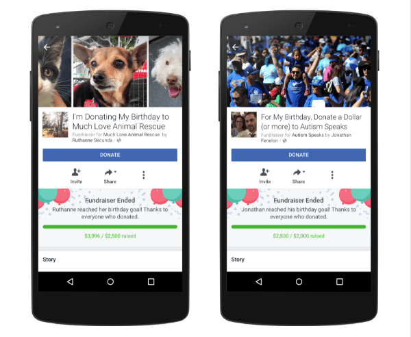 Facebook kondigde twee nieuwe ervaringen aan die verjaardagen zinvoller zullen maken.