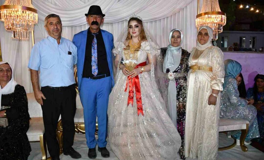 Zo'n bruiloft bestaat niet! Op de bruiloft van de zoon van Tivorlu Ismail werden sieraden ter waarde van 6,9 miljoen lira gedragen