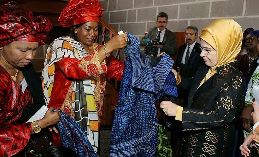 First Lady Erdoğan bracht hoop voor Afrikaanse vrouwen! Met het project ondersteunt het...