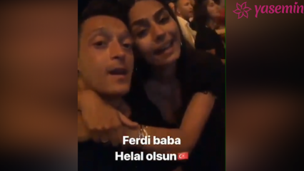 Ferdi-vaderlied van Amine Gülşe en Mesut Özil!
