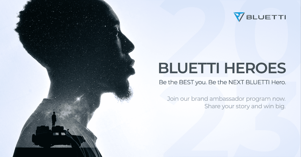 Begin 2023 nieuwjaarsaanbiedingen en documentaire held werven van BLUETTI