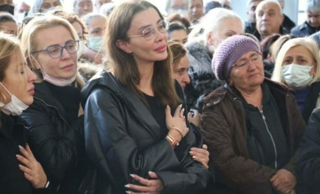 "Gewetenloze" reactie van Özge Ulusoy! Over zijn verschijning op de begrafenis van zijn vader...