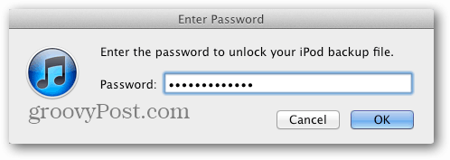 wachtwoord herstellen