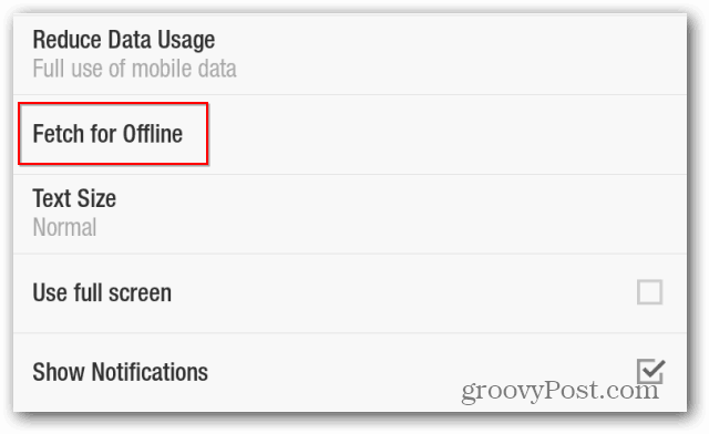 Flipboard vermindert het gebruik van mobiele data en vermindert het ophalen van datagebruik voor offline