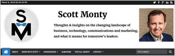 Het persoonlijke merk van Scott Monty is bij hem gebleven.