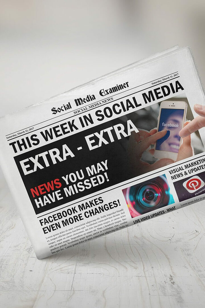 Facebook Messenger-dag rolt wereldwijd uit: deze week in sociale media: sociale media-examinator