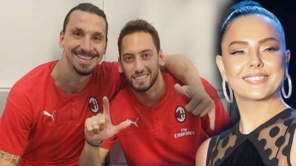 Zlatan Ibrahimovic bekende zijn bewondering voor Ebru Gündeş!