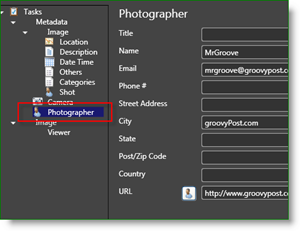 Microsoft Pro Photo Tools Fotograaf Meta Data:: groovyPost.com