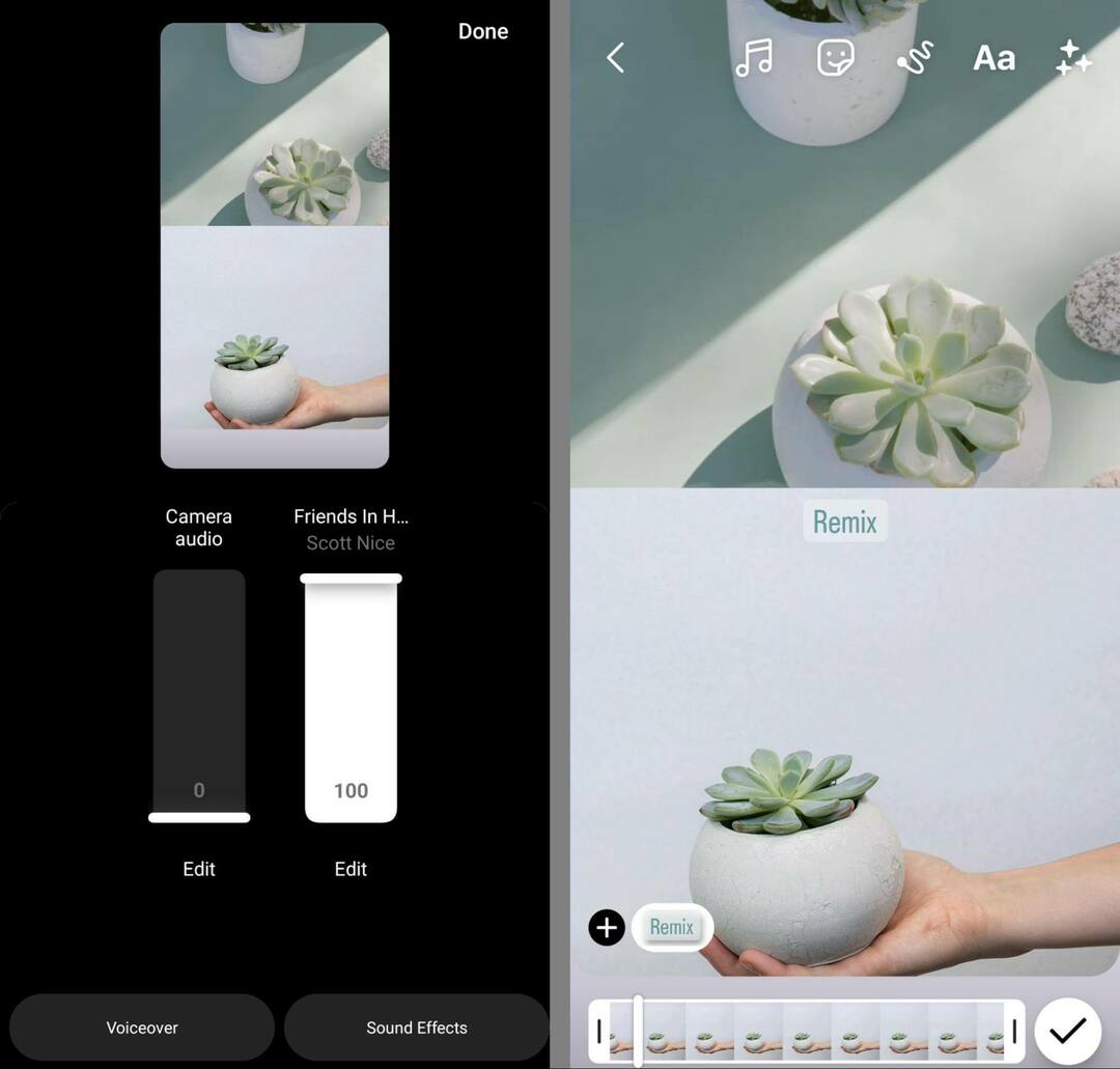 hoe-te-gebruiken-instagram-short-form-video-tools-reel-en-remix-voice-over-muziek-geluidseffecten-voorbeeld-6