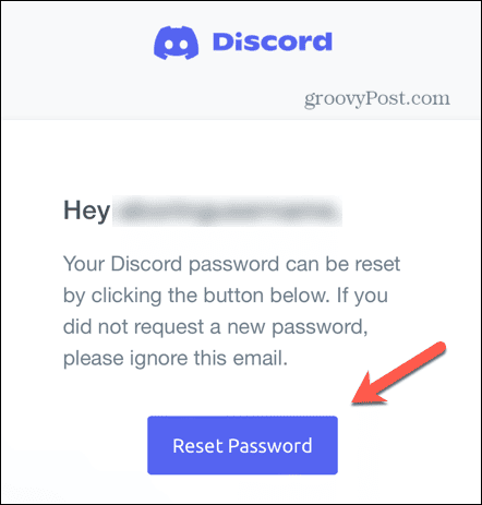 onenigheid reset wachtwoord