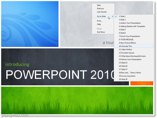 open PowerPoint 2010 presentaties zonder powerpoint