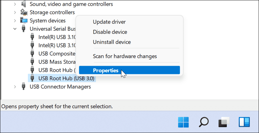 fix USB werkt niet op Windows 11