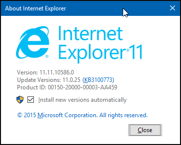 Microsoft beëindigt de ondersteuning voor oude versies van Internet Explorer