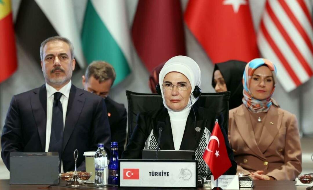 First Lady Erdoğan vestigde de aandacht op Palestijnse kinderen met haar post op de Wereldkinderrechtendag!