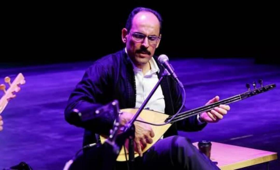İbrahim Kalın gaf een onvergetelijk concert met 'İrfani Türküsü'!