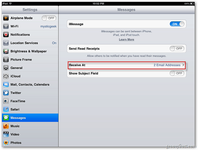Apple iOS 5: houd iMessages gesynchroniseerd tussen iPhone en iPad