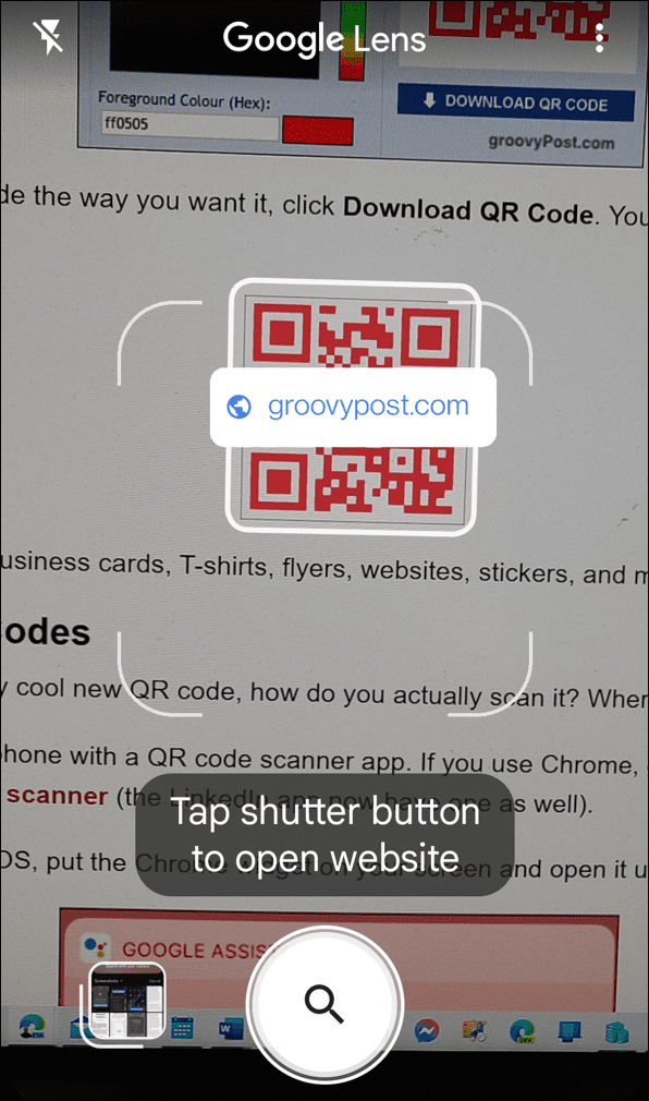 Scan QR-codes op Android