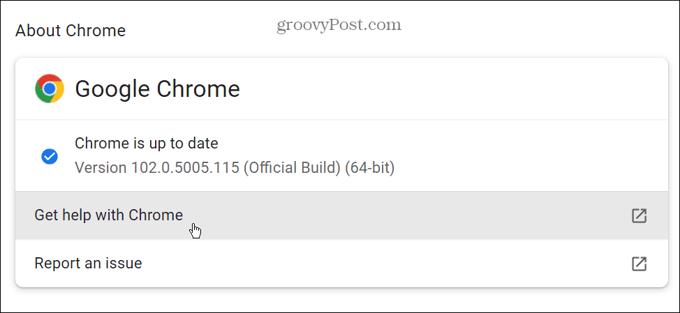 Chrome bijwerken