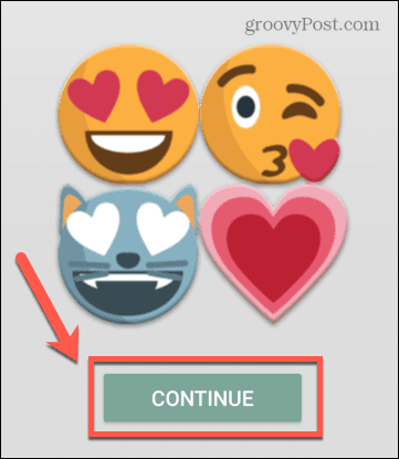 emoji-lettertypen voor flipfont gaan door