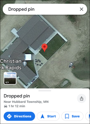 drop-pin google maps mobiel