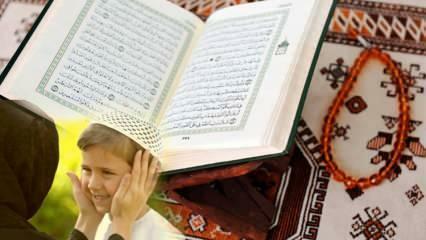Hoe gaat het onthouden en vanaf welke leeftijd kun je beginnen met onthouden? Hafiz traint en memoriseert de Koran thuis
