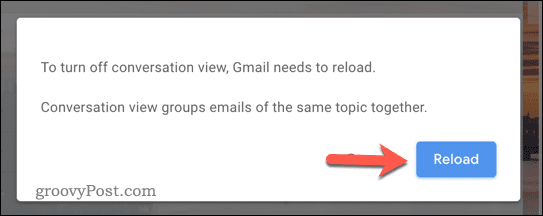 Gmail-inbox opnieuw laden