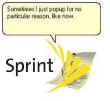 Weg met de vervelende meldingen van Sprint