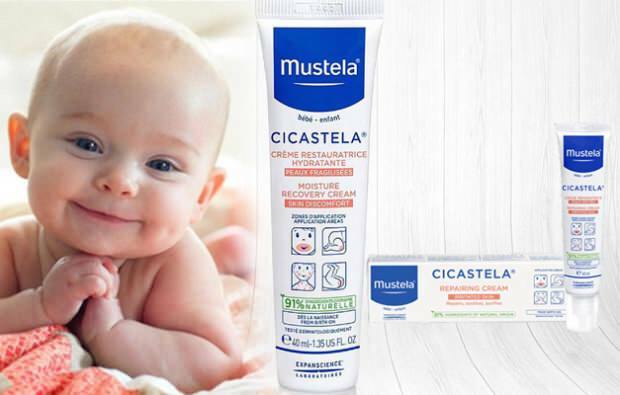 Hoe Mustela Cicastela-verzorgingscrème gebruiken?
