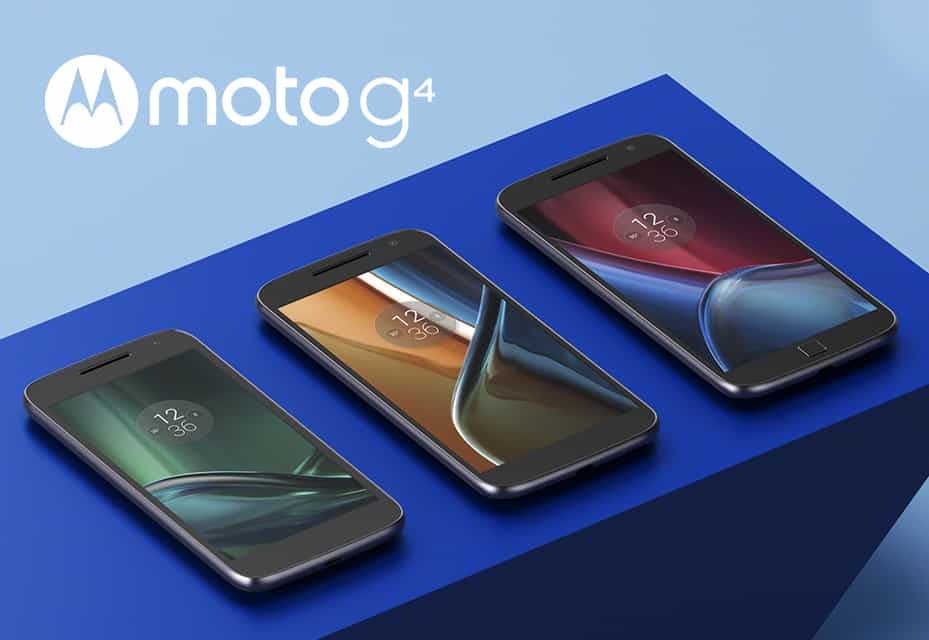 Motorola kondigt drie nieuwe Moto G4-smartphones aan