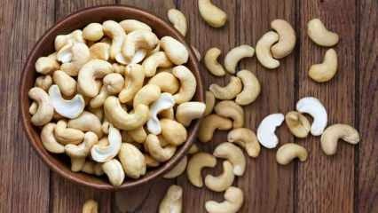 Wat zijn de voordelen van cashew? Dingen die u moet weten over cashewnoten, die de gezondheid van de ogen positief beïnvloeden