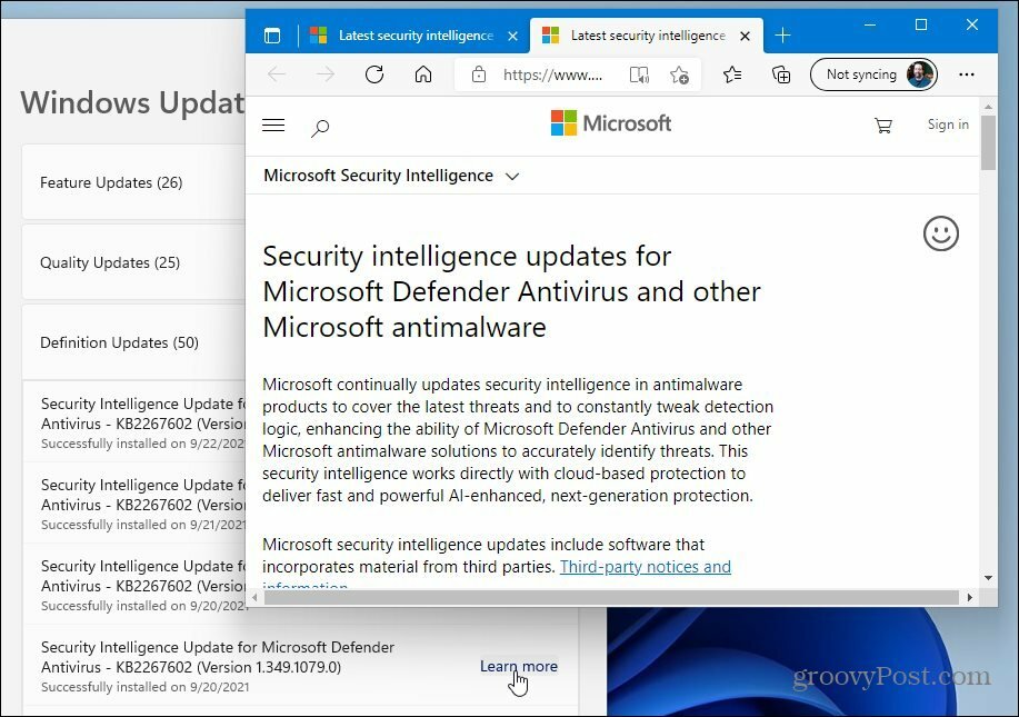 Meer informatie over Windows-update