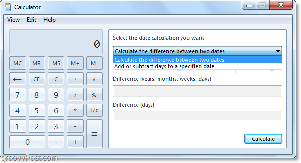 Windows 7 Nieuwe rekenmachine converteert eenvoudig eenheden