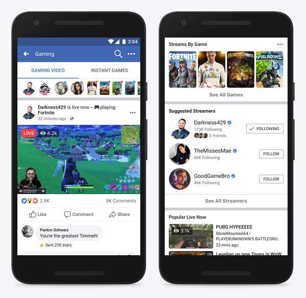 Facebook heeft het Level Up-programma aangekondigd, een nieuw programma speciaal voor opkomende game-makers, en debuteerde een nieuwe plek voor mensen van over de hele wereld om gamingvideostreams te ontdekken en te bekijken Facebook.