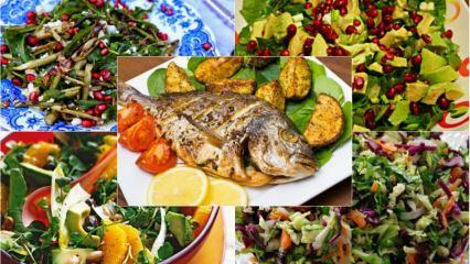 De makkelijkste saladerecepten die goed bij vis passen! 5 saladerecepten die het beste bij vis passen