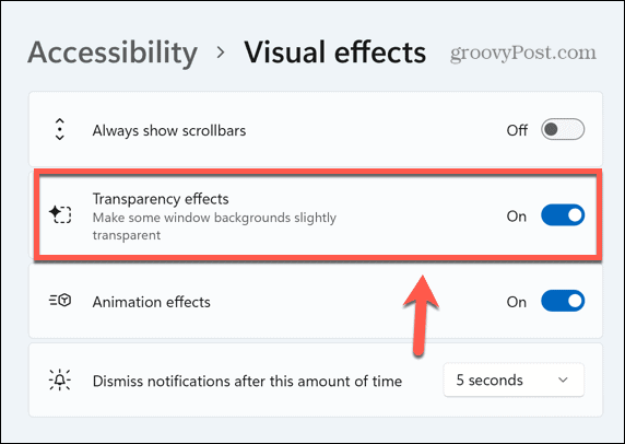 Windows 11 toegankelijkheidsmenu