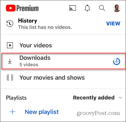 YouTube-video's downloaden op iPhone