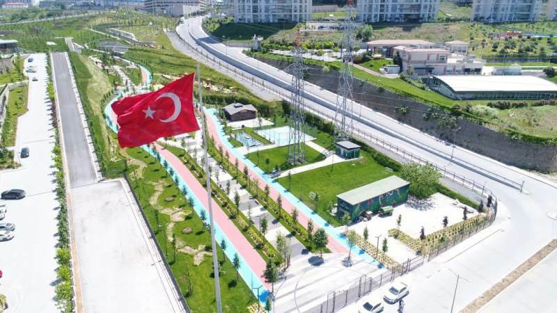 Afbeelding van Ayazma Millet Garden op de officiële website van de gemeente Başakşehir