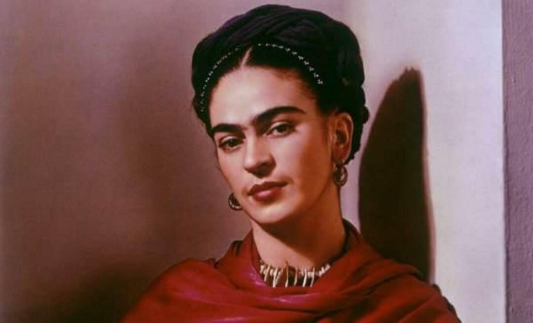 Frida Kahlo vond haar zelfportret niet mooi en gooide het weg! Op een veiling verkocht voor een recordprijs