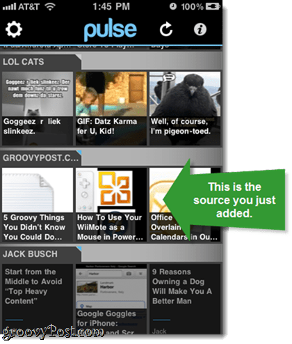 Voeg Google Reader-bronnen toe aan Pulse