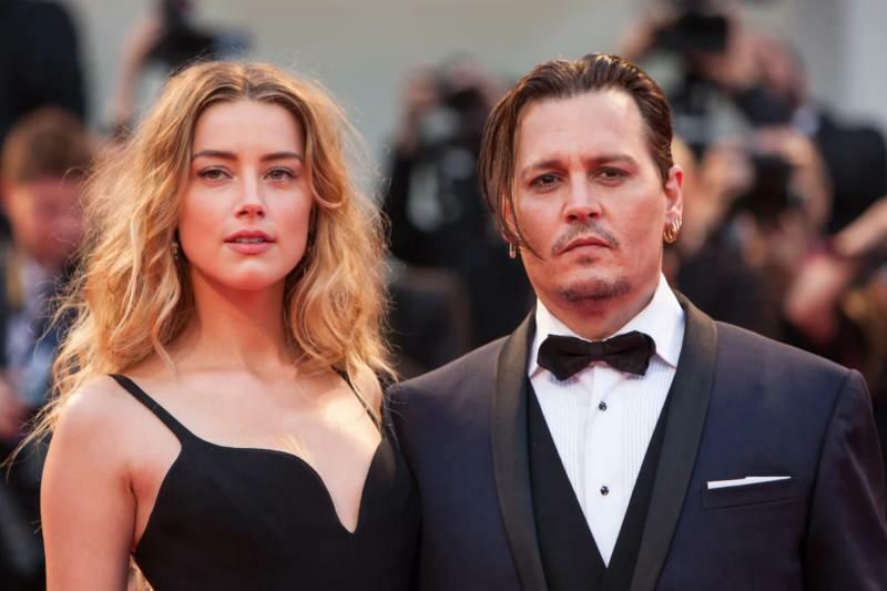 Johnny Depp en zijn ex-vrouw Amber Heard