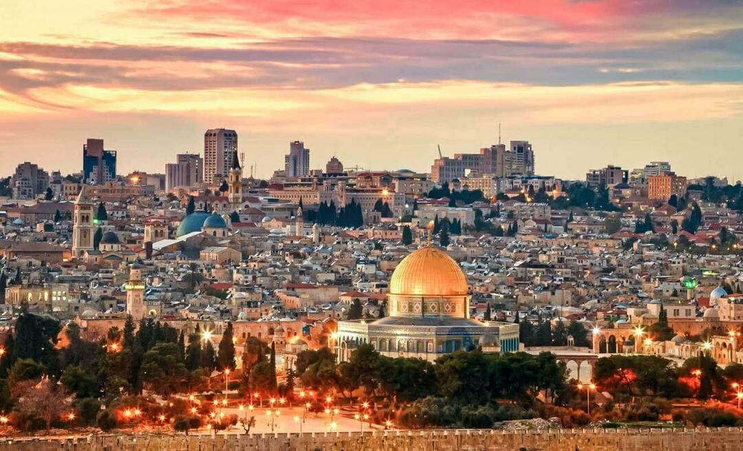 Waarom is Jeruzalem zo belangrijk voor moslims? geschiedenis van Jeruzalem
