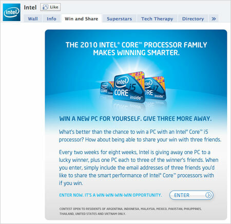 Intel wedstrijd