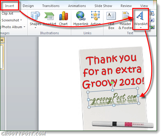 groovypost.com powerpoint e-card