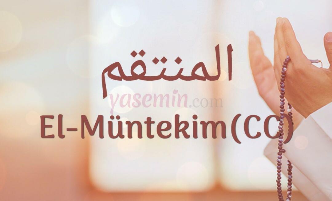 Wat betekent al-Muntekim (cc)? Wat zijn de deugden van al-Muntakim (c.c)?