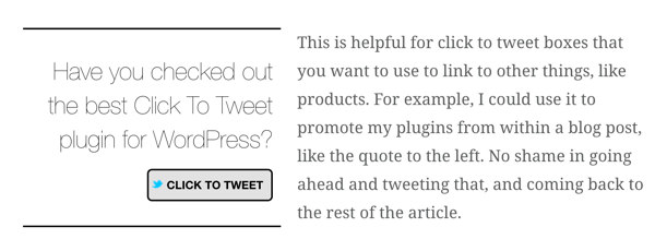 Met de Better Click to Tweet WordPress-plug-in kunt u click-to-tweeten invoegen in uw blogberichten.